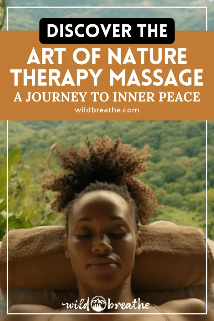 nature therapy massage